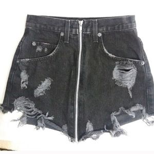 Beatrice zip up skirt